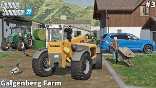 More Cows To The Farm Storage amp Selling Alfalfa Hay Bales│Galgenberg│FS 22│Timelapse3 [upl. by Natsyrk316]