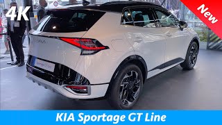 KIA Sportage 2022  FIRST look amp REVIEW in 4K  Exterior  Interior GT Line FULLY LOADED Price [upl. by Ury]