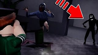 Elyas Y WhiteZunder Pasan TERROR En ROBLOX 💀 Roblox Close Your Eyes En Español [upl. by Ramunni]