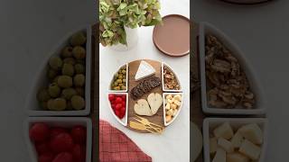 Hosting ideas 🥂 appetizer cheeseboard cheese fall charcuterie charcuterieboard [upl. by Rora]