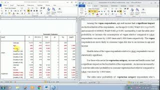 HOW TO ANALYSE AND INTERPRET MULTINOMINAL LOGISTIC REGRESSION  SPSS [upl. by Odin]