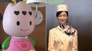 Henn na Hotel — the Huis Ten Bosch hotel where robots are at your service [upl. by Livesay]