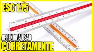 saiba como usar escalímetro 1 para 75 [upl. by Telracs]