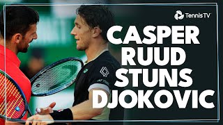 Casper Ruud STUNS Novak Djokovic For Biggest Ever Win  Monte Carlo 2024 SemiFinal Highlights [upl. by Hasan]