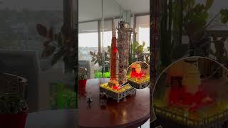 Light amp Motorized Artemis Space Launch System NASA 10341 lego legofan nasa rocket artemis [upl. by Ro]