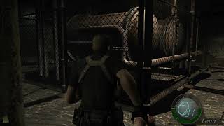 How to Easily Dodge the Verdugo Until the Elevator Appears  Resident Evil 4 100 Walkthrough [upl. by Alleon]