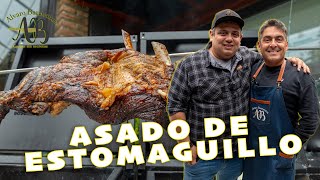 ESTOMAGUILLO ASADO CON MISTER WAGYU Así se hace un asado típico del Sur de Chile [upl. by Lillian]