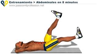 Abdominales en 8 minutos entrenamiento para hacer abdominales perfectos [upl. by Earla]