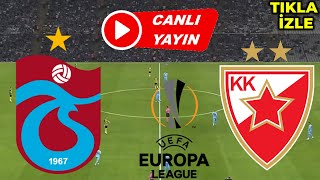 TRABZONSPOR KIZILYILDIZ MAÇI CANLI İZLE [upl. by Loats]