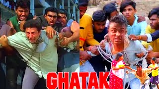 Ghatak 1996  Sunny Deol  Danny Denzongpa Dialogues  Best Action Scene  Ghatak Movie Spoof [upl. by Ireva]