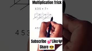 Lattice Method of Multiplication mathtricks [upl. by Anallese]