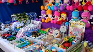 Puerto del Carmen market day video shopping Tour look around the stores old town harbour Lanzarote [upl. by Shipp975]