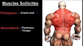 Exercice musculation Dos  quot Pullover haltère quot [upl. by Bellew]