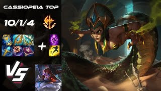 TOP Cassiopeia vs Aurora  EU Challenger Patch 1414 [upl. by Carleton]