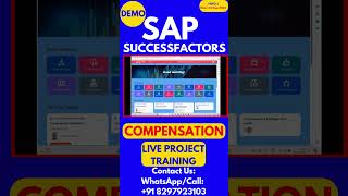 SAP SuccessFactors Compensation Training Video 2 3 Sep 2024 sapsuccessfactorstraining [upl. by Soloman]