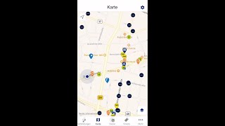 ZÄPP  Die Ruhrbahn App So nutzt Du die Karte [upl. by Leksehcey]