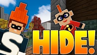 The Incredibles 2 HIDE amp SEEK  Minecraft Mods with LogDotZip Prestonplayz MooseCraft [upl. by Nicram914]