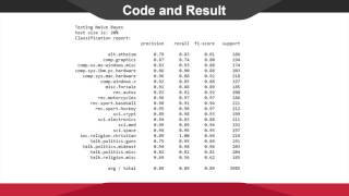 20Newsgroups Classification and Prediction by Zihao Ren and Sihan Peng [upl. by Idou]