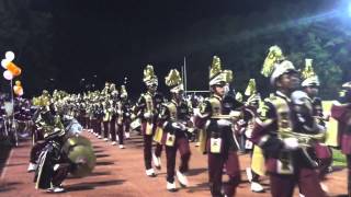 Tucker High School Marching Band Tunnel 201213 [upl. by Wiltz]