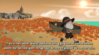 Het verhaal van de jongen en de stervende zeesterren  Animatie 720p [upl. by Seaver]