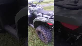 2022 CFMOTACFORCE 400 less than 15 hours four wheeler that has a winch asking 630000 3026324503 [upl. by Wang]