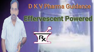 Method of preparation Effervescent powder \ how to prepare effervescent powder [upl. by Mile]