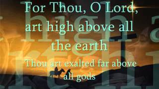 quotI Exalt Theequot JESUS CULTURE LYRICS [upl. by Lexy]