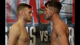 PAUL HYLAND JR v ADAM DINGSDALE  OFFICIAL WEIGH IN VIDEO FROM BELFAST  BELFAST BOY [upl. by Anyar]