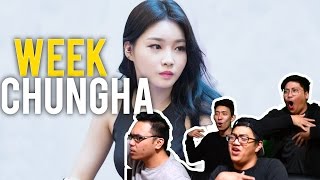 CHUNGHA makes us quotWEEKquot MV Reaction [upl. by Suzzy]