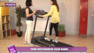 DSHOPPING YORK KATLANABİLİR KOŞU BANDI [upl. by Fadden370]