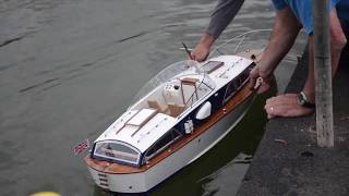 Fairey Huntsman RC boat hand built [upl. by Nirrol]