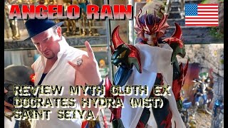 Angelo Rain  Review Myth Cloth EX Docrates Hydra MST  Saint Seiya [upl. by Stalker698]