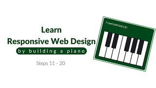 FreeCodeCamp Walkthrough  Responsive Web Design Steps 11  20  HTML amp CSS Tutorial [upl. by Amie]