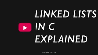 Linked lists in C explained [upl. by Careaga]