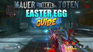 Mauer Der Toten Full Easter Egg Guide Cold War Zombies Tutorial [upl. by Coates]