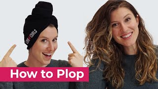 How to Plop Wavy Hair [upl. by Adnema]