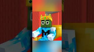 will poor zombie girl be a queen 😍 shorts minecraft viral [upl. by Ateekram]