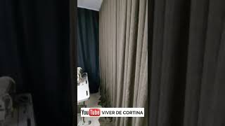 Tem vídeo novo de Como costurar uma cortina no modelo Wave  Nível Profissional Se inscreve lá [upl. by Poore]