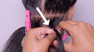 Knotless Braid Tutorial For Visual Learners  BeginnerFriendly Step By Step [upl. by Nnyrb]