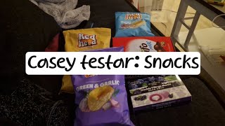 Casey testar Snacks [upl. by Bree]