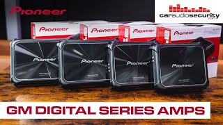 Pioneer Car Amplifiers GM Digital Series  Car Audio amp Security [upl. by Hepzi815]