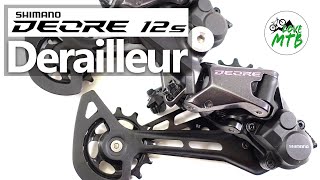 Same Different Shimano DEORE 12 Speed vs SLX amp XT Derailleur  M6100 [upl. by Cindi437]