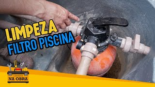 Como Limpar Filtro de Areia da Piscina [upl. by Llennhoj]