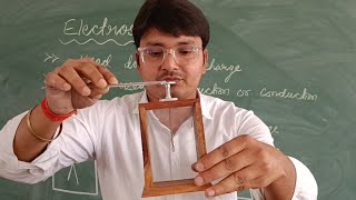 Gold Leaf Electroscope  CLASS 12  CBSE [upl. by Rabjohn277]