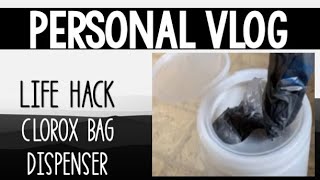 Clorox Bag Dispenser DIY [upl. by Lamson825]