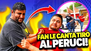 UN FAN LE CANTA UN TIR0 AL PERUCI🥊🥴 le tiro b4l4z0s🔫😳 [upl. by Allbee]