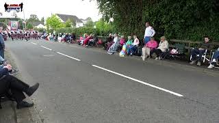 Clontibret Pipe Band  County Armagh 12th July Celebrations 2024 [upl. by Selfridge]