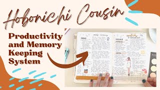 April Start Hobonichi Cousin SET UP  Productivity and Memory Keeping [upl. by Jahncke]