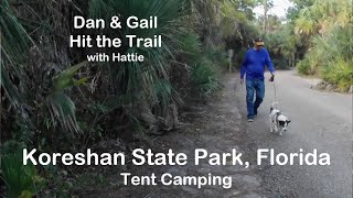 Koreshan State Park Tent Camping [upl. by Junno]