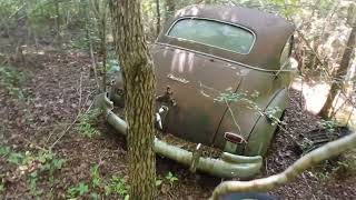 Old Chevy marooned in the woods [upl. by Arykahs62]